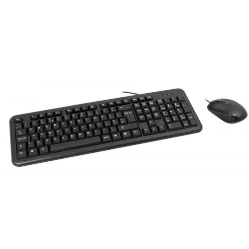 Wired Black USB Keyboard & Mouse