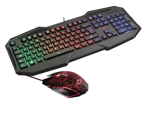 Avonn Wired Gaming RGB Keyboard & Mouse Bundle