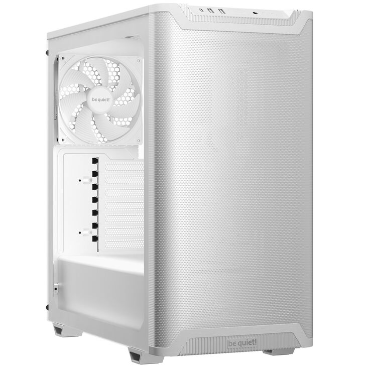 be quiet! Pure Base 501 Airflow PC Case - White