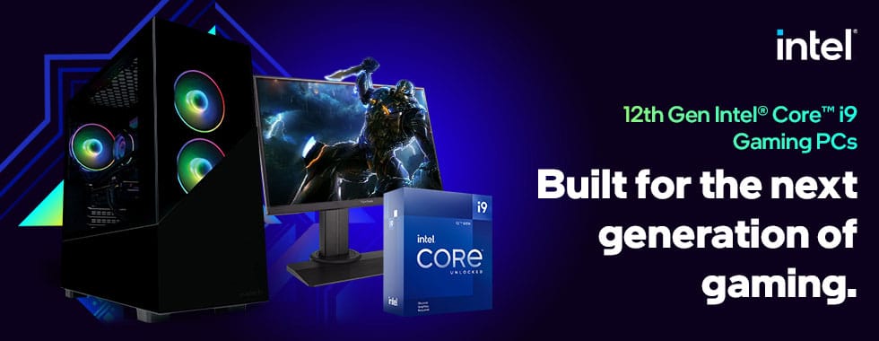 intel i9 shop banner