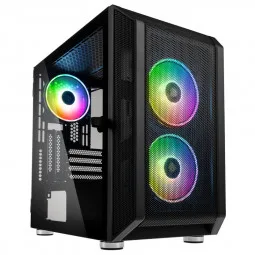 Gaming case with RGB fans