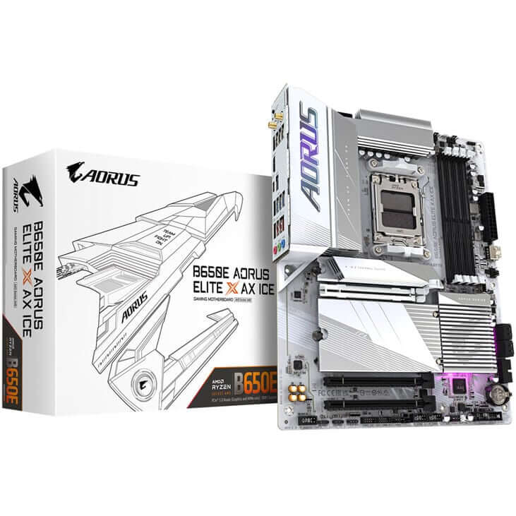 GIGABYTE B650E Aorus Elite X AX ICE
