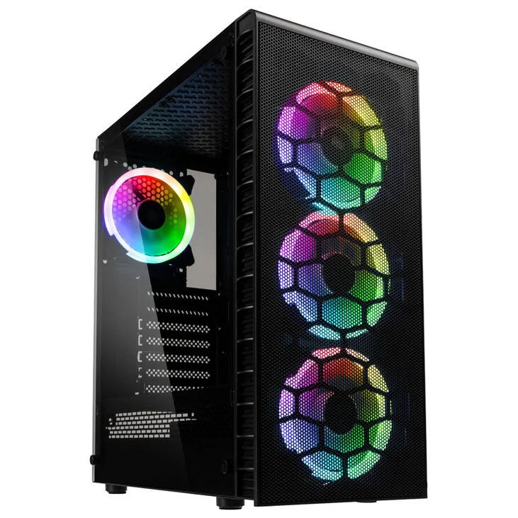 Kolink Observatory Lite Mesh RGB Mid Tower - black
