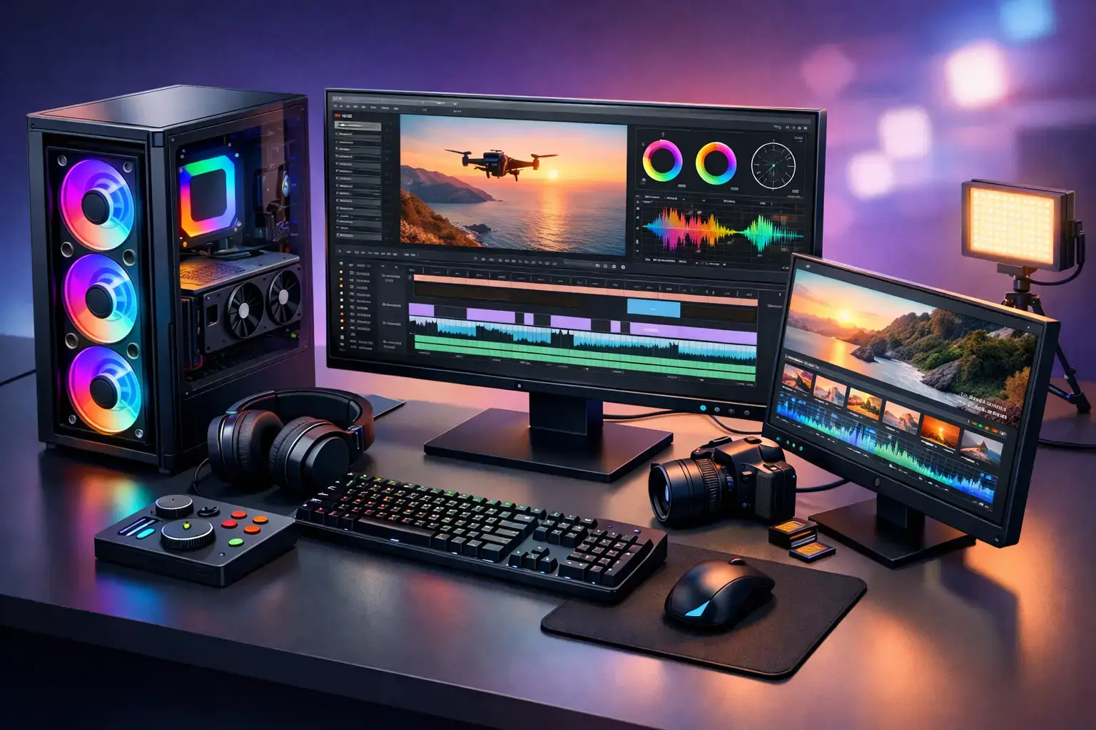 Best PC for Video Editing for Faster Projects